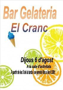 Bar d'Estiu EL CRANC